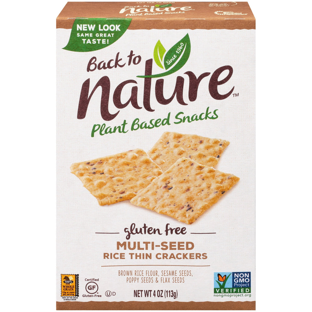Gluten Free · Galletas saladas · 12 pack de 113 g