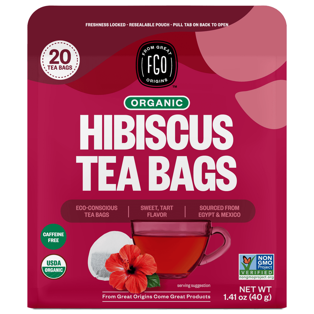 FGO Hibiscus Tea Organic · Té · 20 pzas