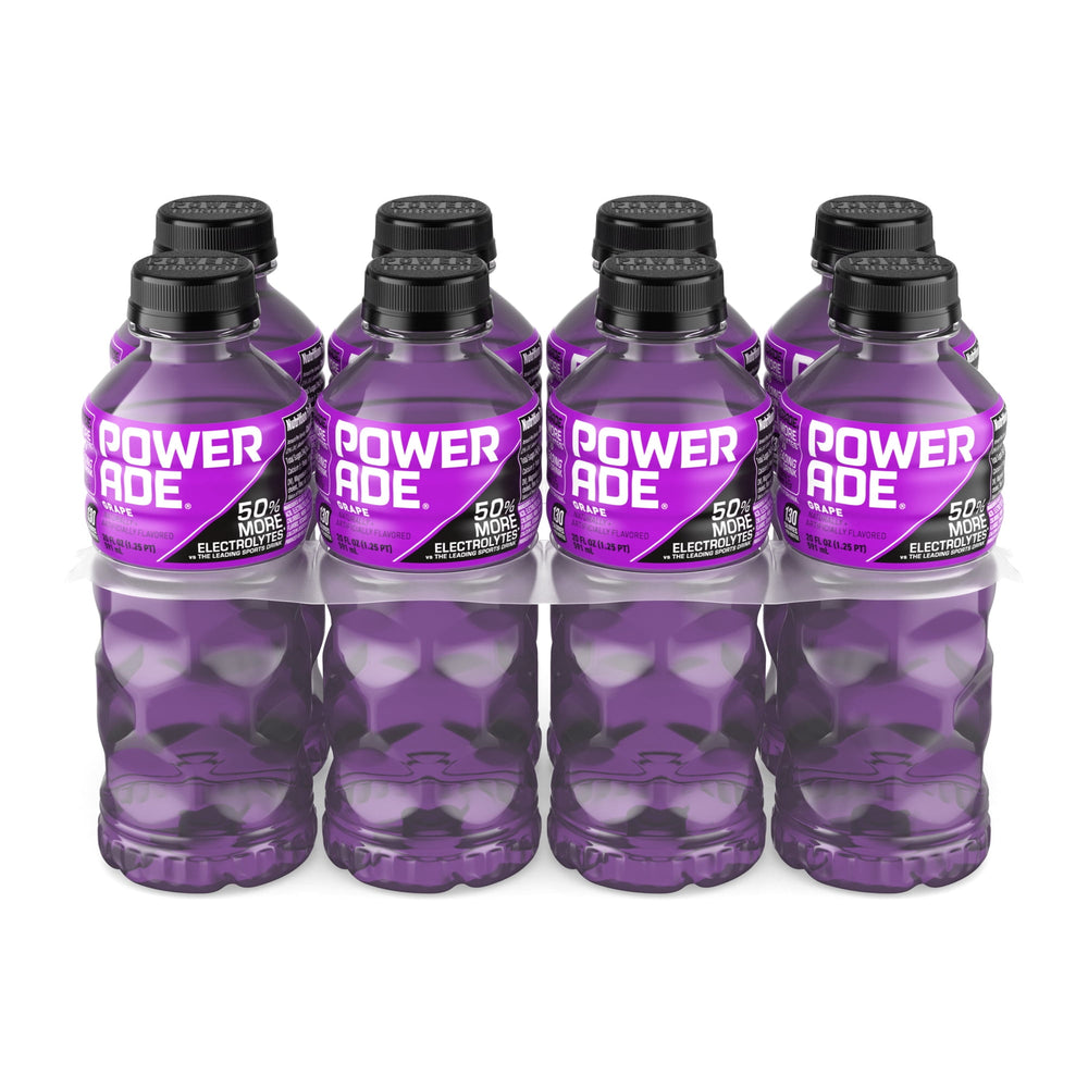 POWERADE Grape · Bebida · 8 botellas de 591 ml