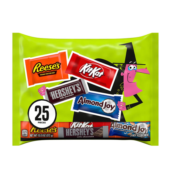 Hershey Assorted Chocolate Halloween Variety · Caramelos · 25 pzas · 372 g