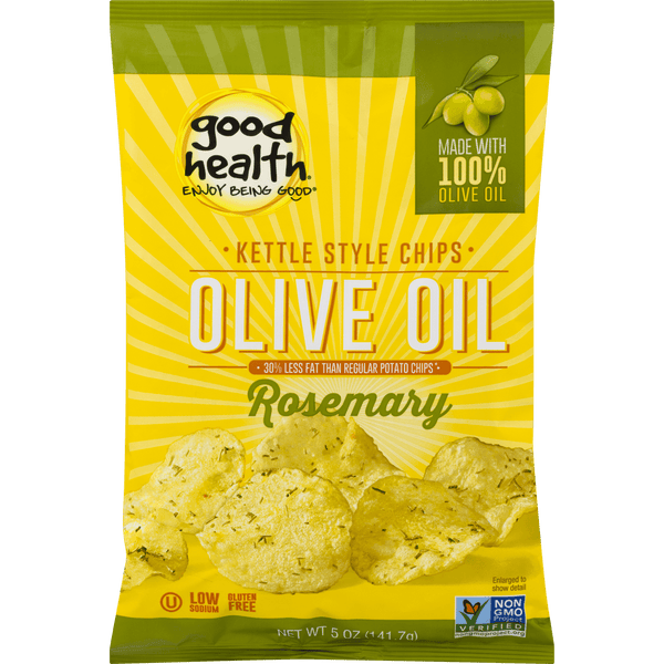 Good Health Olive Oil Rosemary · Papas · 142 g
