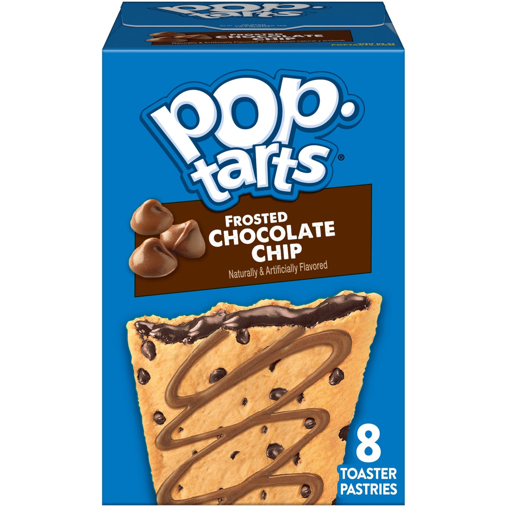 Pop-Tarts Frosted Chocolate Chip · Pastelitos · 8 pzas de 383 g