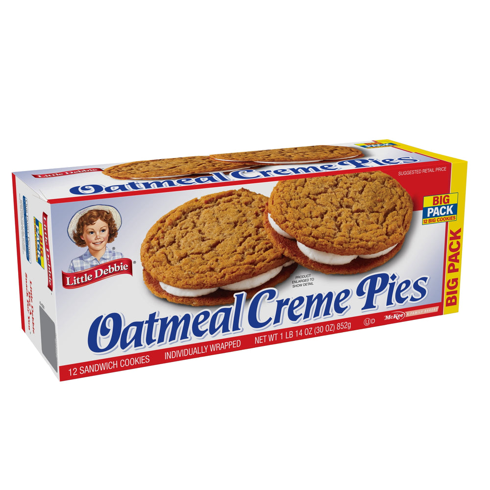 Little Debbie Big Pack Creme Pies 12 per · Galletas · 850 g