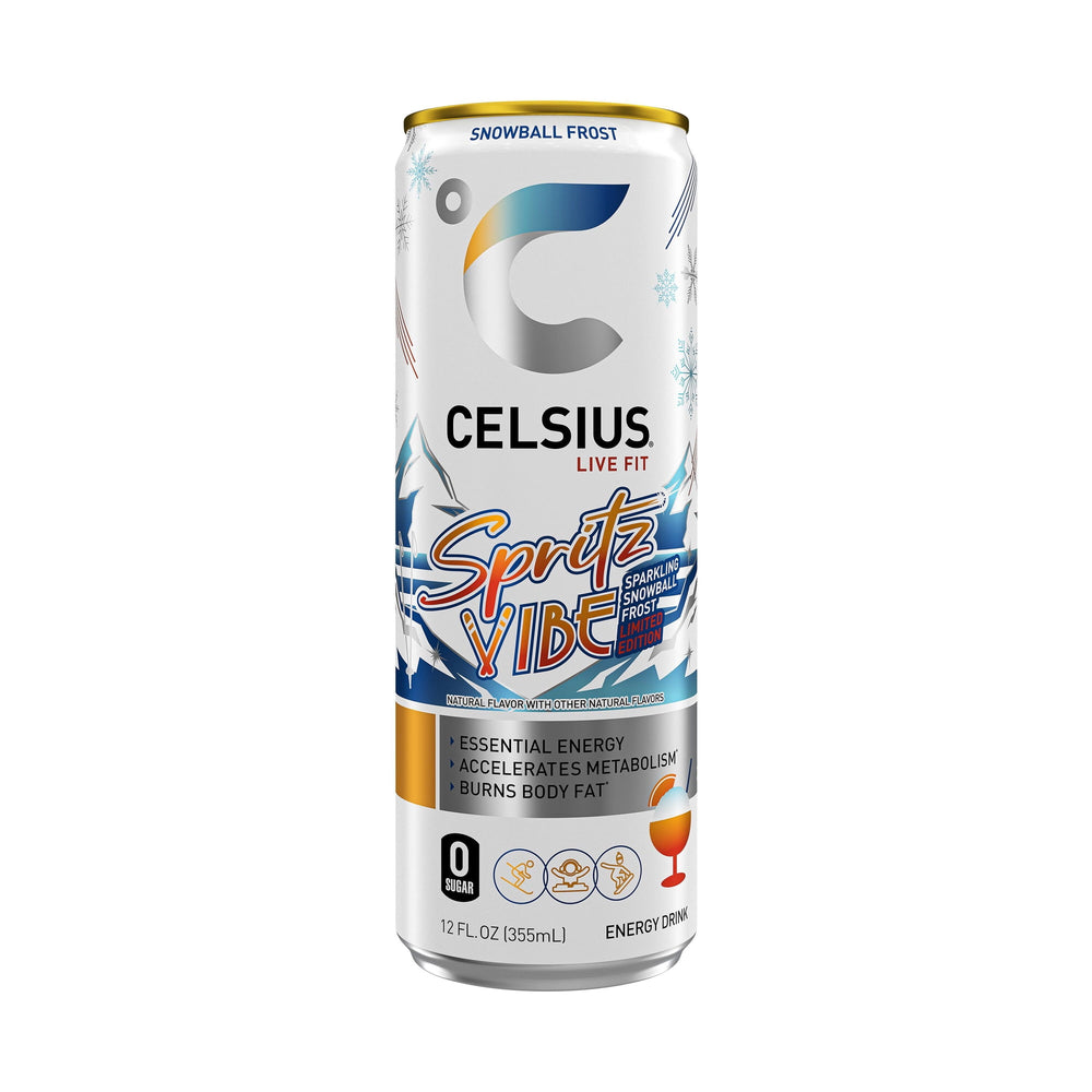 CELSIUS Sparkling Spritz Vibe Functional · Galletas saladas · 355 ml · lata