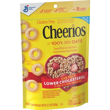 Cheerios Oats Gluten-Free · Cereal · 62 g · sobre