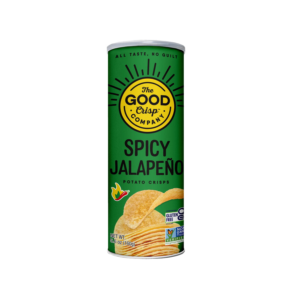 The Good Crisp Company Spicy Jalapeno Gluten Free · Papas · 159 g