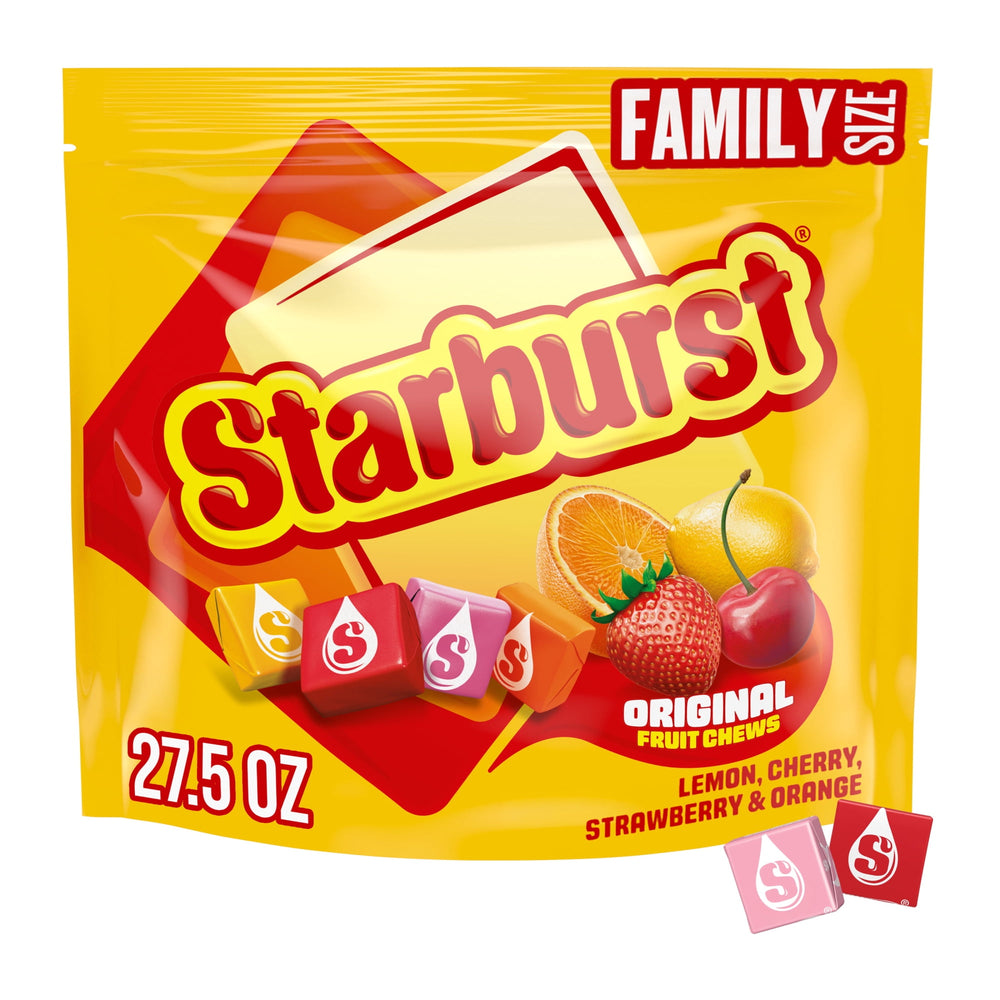 Starburst Original Fruit · Caramelos · 780 g · bolsa · tamaño familiar