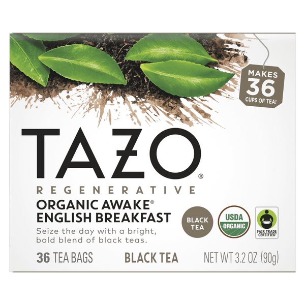 TAZO Organic Awake Black Tea · Té · 36 pzas