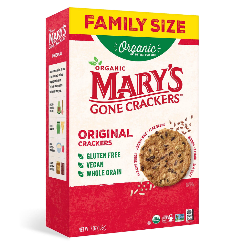 Mary’s Gone Original Organic sin gluten · Galletas saladas · 198 g