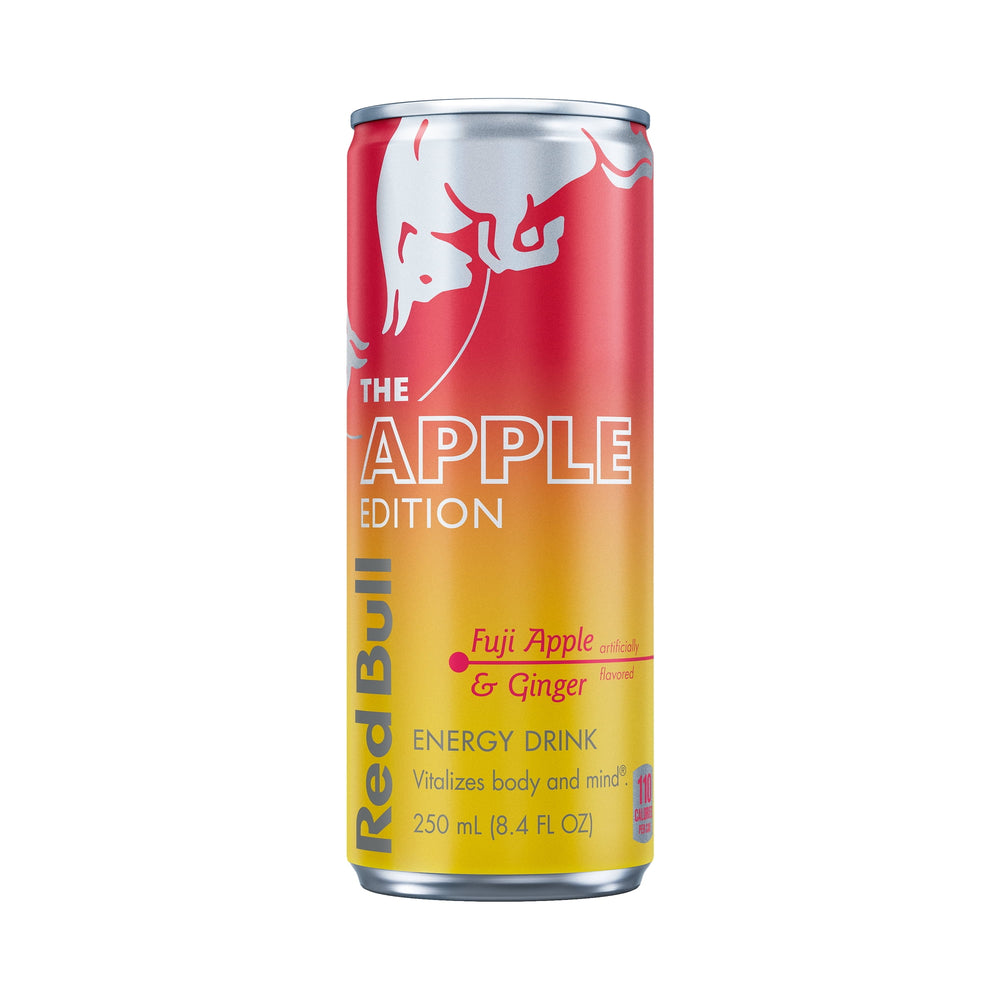 Red Bull Apple Edition Fuji Apple & Ginger · Bebida energética · 248 ml · lata