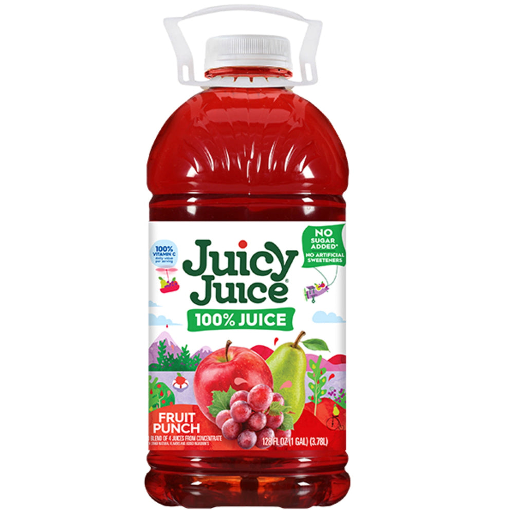 Juicy Juice 100% Juice Fruit Punch · Bebida · 3.79 L · botella