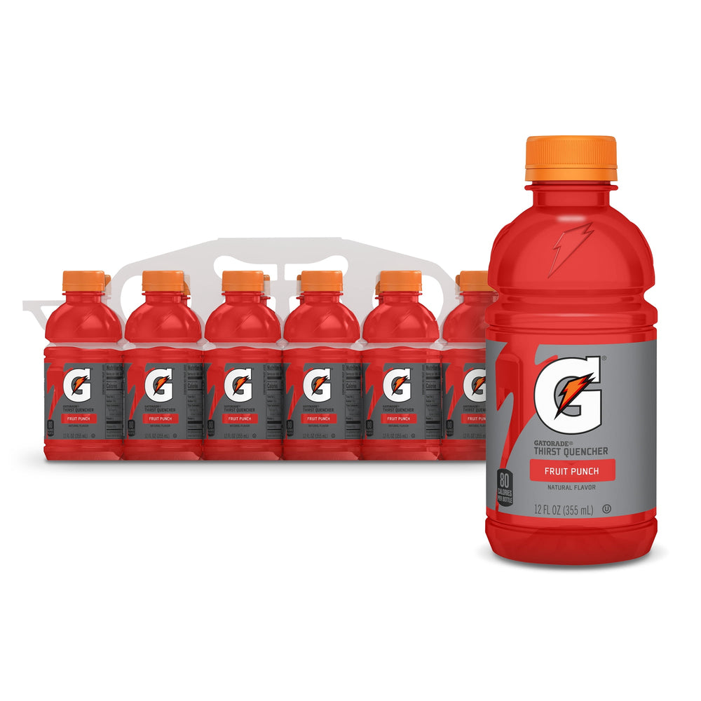 Gatorade Thirst Quencher Fruit Punch · Bebida · 12 pzas de 355 ml