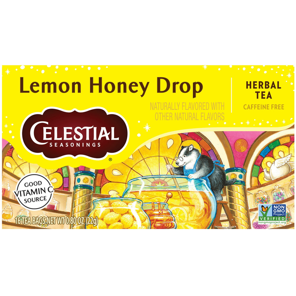 Celestial Seasonings Caffeine-Free Lemon Honey Drop · Salsa y sazonador · 16 pzas