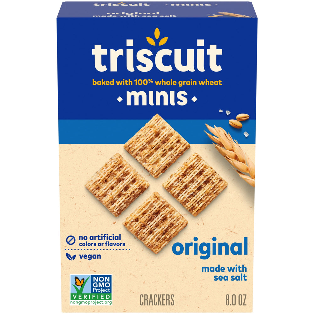 Triscuit Minis Original Wheat Vegan · Galletas saladas · 227 g