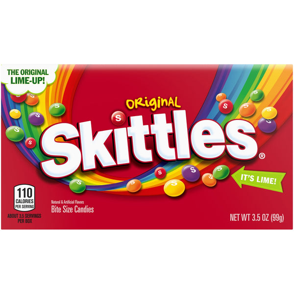 Skittles Original Theater · Caramelos · 99 g · caja
