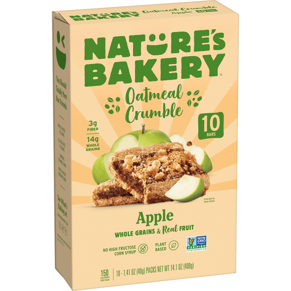 Nature's Bakery Crumble Apple 10 Breakfast · Cereal · 40 g