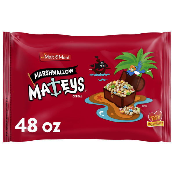 Malt-O-Meal Marshmallow Mateys · Cereal con malvaviscos · 1361 g