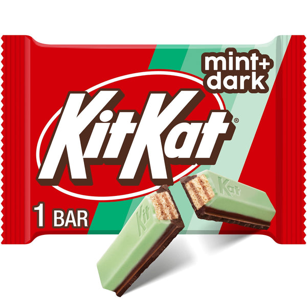 Kit Kat Duos Dark Chocolate Mint Wafer Bar · Galletas · 43 g