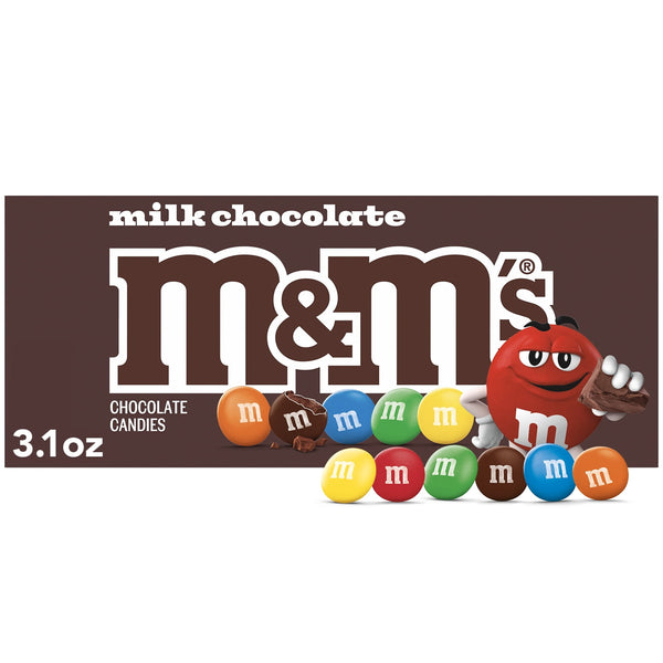 M&M'S Milk Chocolate Movie Theater · Caramelos · 88 g · caja