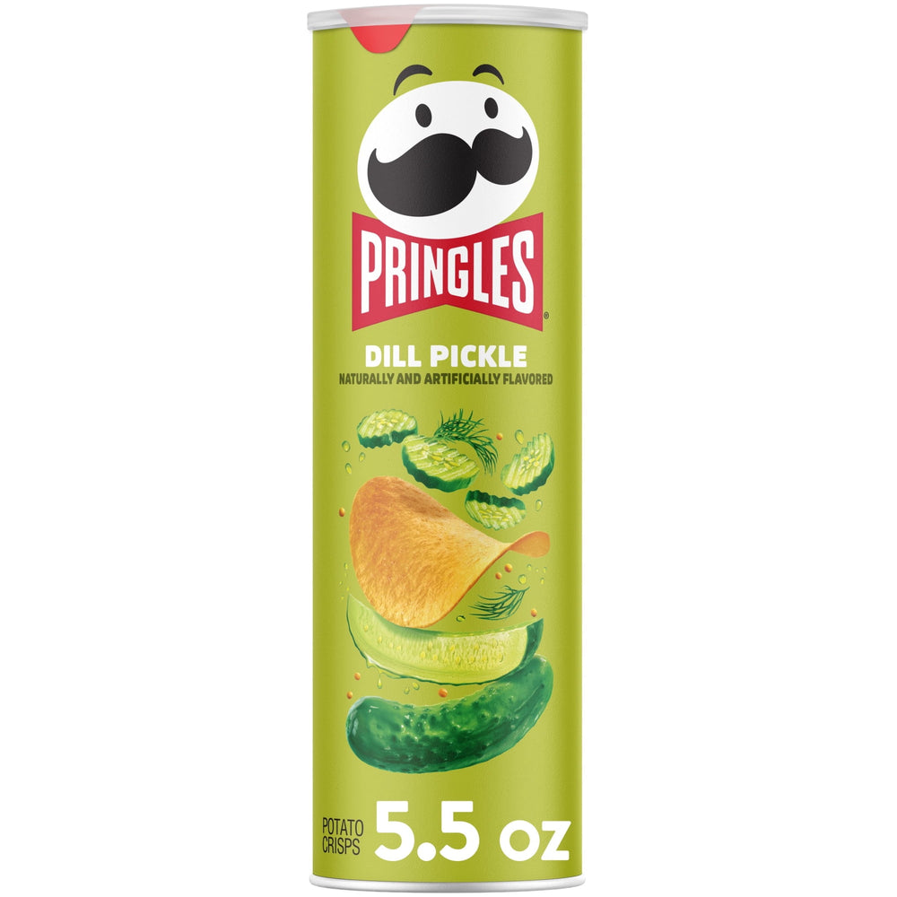 Pringles Dill Pickle Potato Crisps · Papas · 156 g · bote