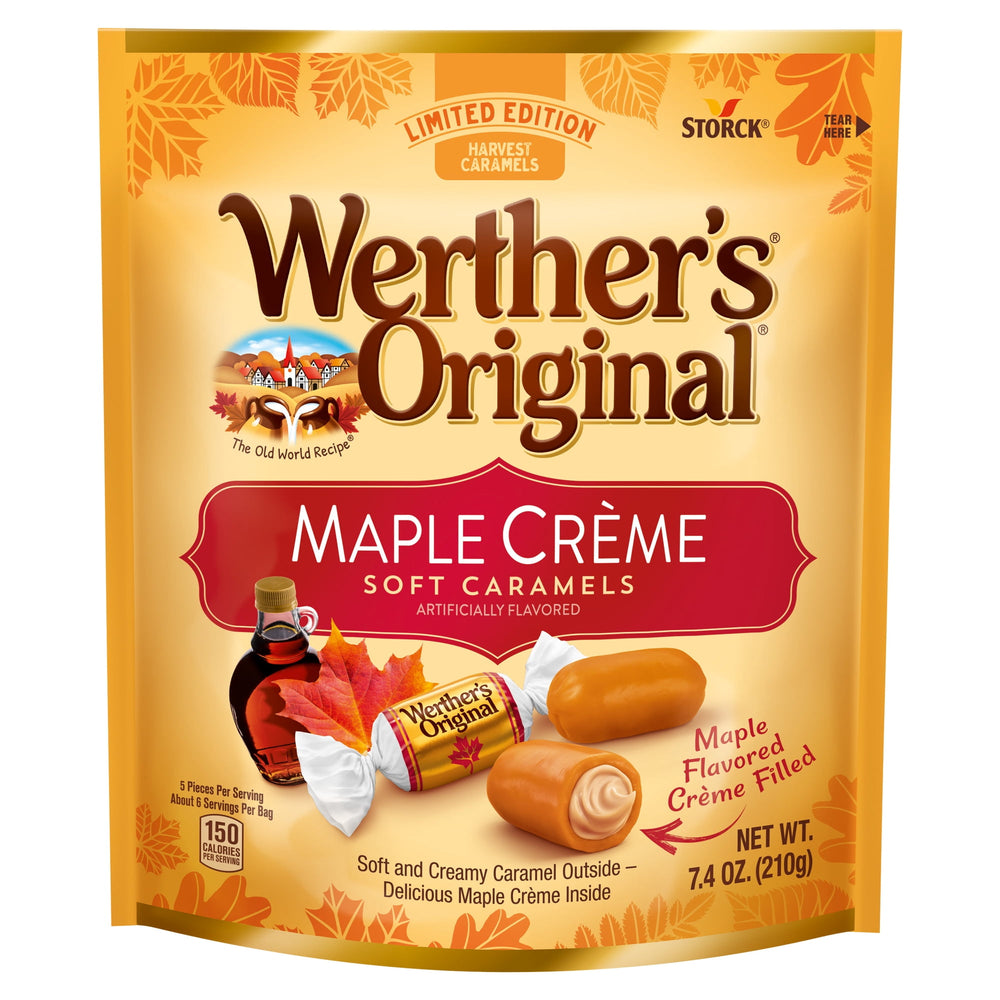 Werther's Original Limited Edition Fall Harvest Maple · Caramelos · 210 g · bolsa