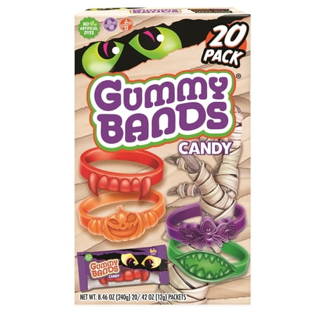Monster Gummy Bands · Gomitas · 20 pzas