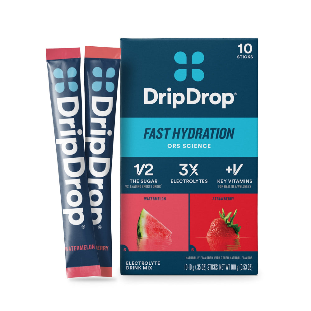 DripDrop Classic Fast Hydration - Watermelon · Polvo para agua · 10 pzas