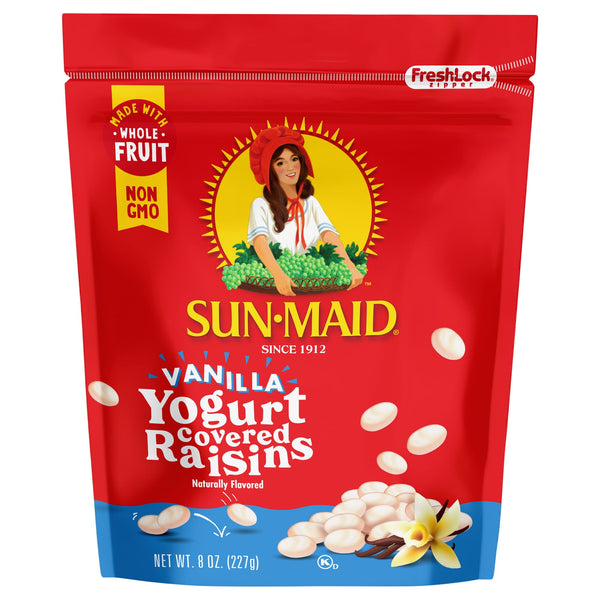 Sun-Maid® Vanilla Yogurt Covered Raisins · Fruta seca · 227 g · bolsa