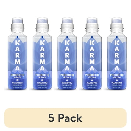 Karma Probiotic Water Blueberry Lemonade · Bebida · 5 botellas de 532 ml