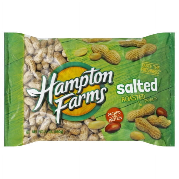 Hampton Farms Roasted Salted sin gluten · Nueces · 680 g · bolsa