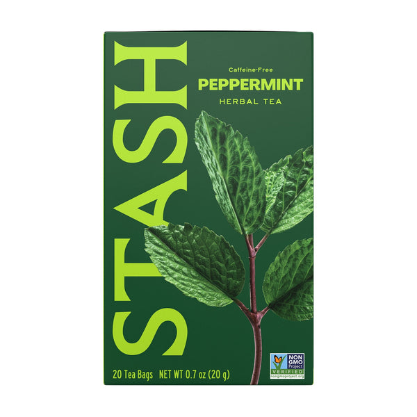 Stash Tea Peppermint Herbal Tea · Té · 20 pzas