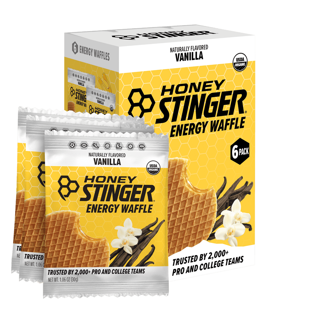 Honey Stinger Organic Energy Waffle Vanilla · Cereal · 6 pzas de 30 g