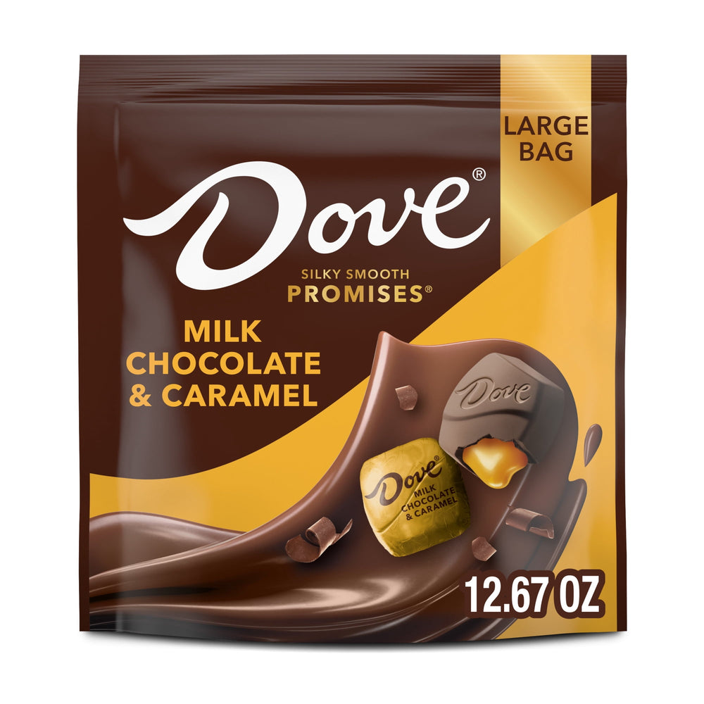 Dove Promises Milk Chocolate & Caramel · Caramelos · 359 g · bolsa