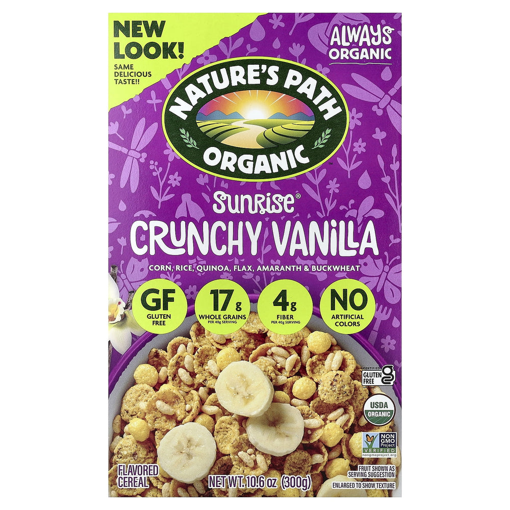 Nature's Path Organic Sunrise Vanilla · Cereal · 301 g · caja