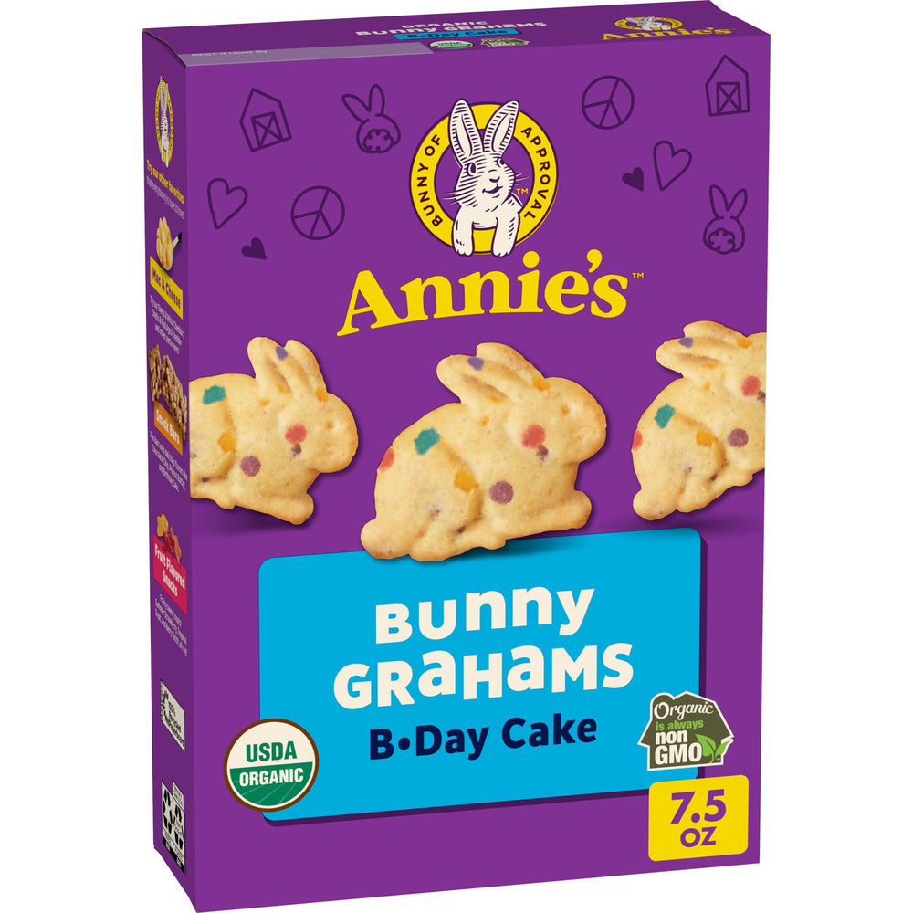 Annie's Organic Birthday Cake Bunny Graham · Galletas saladas · 213 g