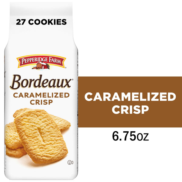 Pepperidge Farm Bordeaux Caramelized Crisp · Galletas · 191 g · bolsa