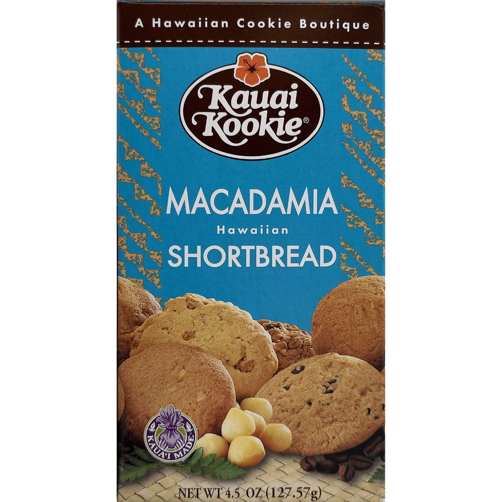 Kauai Kookie Macadamia Nut Shortbread Hawaiian Style · Galletas · 128 g