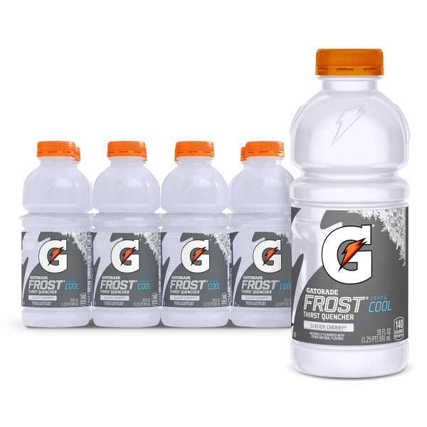 Gatorade Thirst Quencher Frost Glacier Cherry · Bebida · 8 pzas de 591 ml