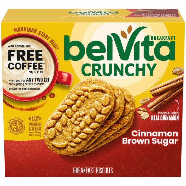 belVita Breakfast Cinnamon Brown Sugar · Galletas · 5 pzas