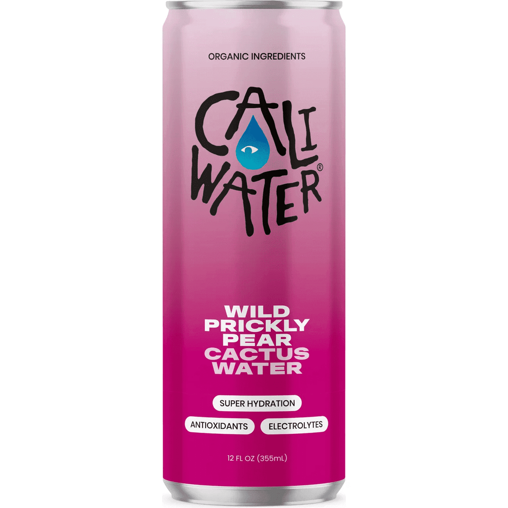Caliwater Organic Cactus Water Wild Prickly Pear · Bebida · 355 ml · lata