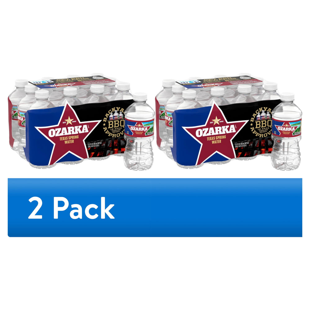 Ozarka Texas Spring Water · Bebida · 2 botellas de 355 ml