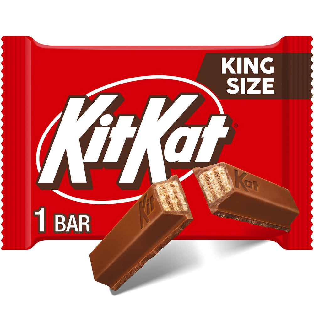 Kit Kat Milk Chocolate Wafer Bar · Galletas · 85 g · tamaño king