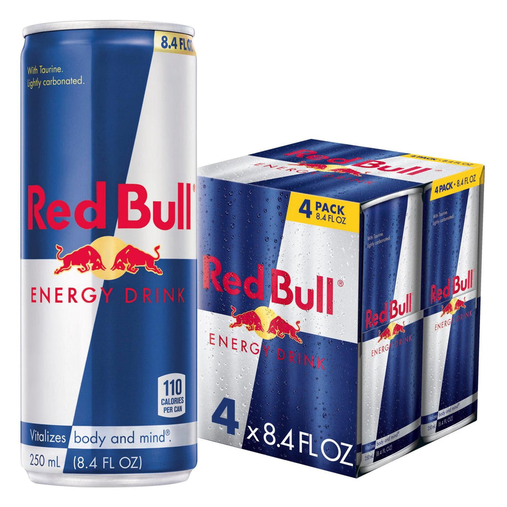 Red Bull · Bebida energética · 4 latas de 248 ml
