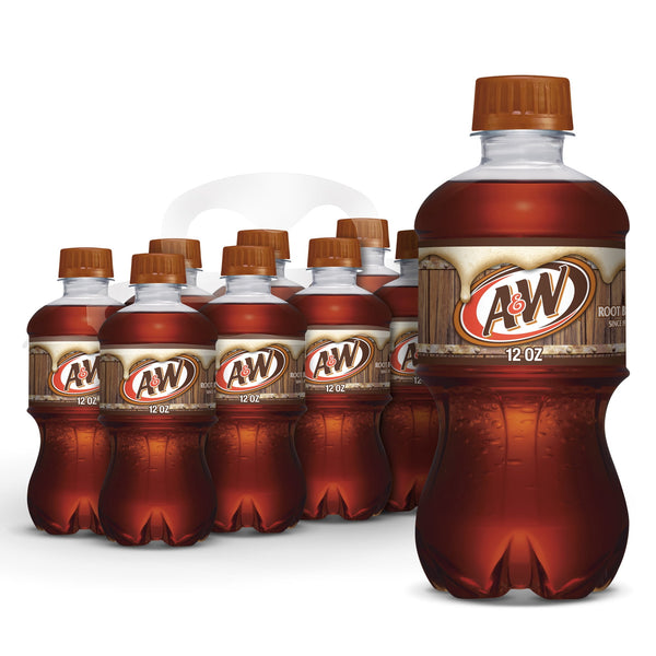 A&W Root Beer · Refresco · 8 botellas de 355 ml