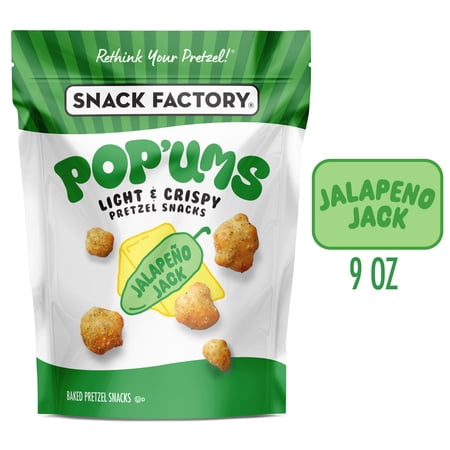 Factory Pop'ums Jalapeno Jack Pretzel · Pretzels · 255 g · bolsa