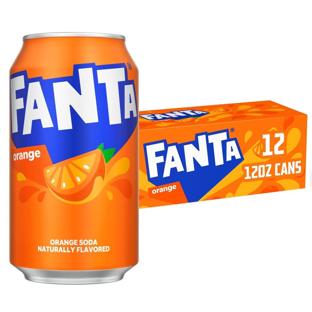 Fanta Orange · Refresco · 12 latas de 355 ml