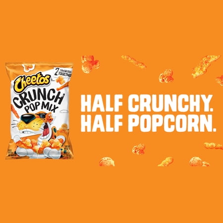 New Cheetos Crunch Pop Mix: Half . Half . · Palomitas
