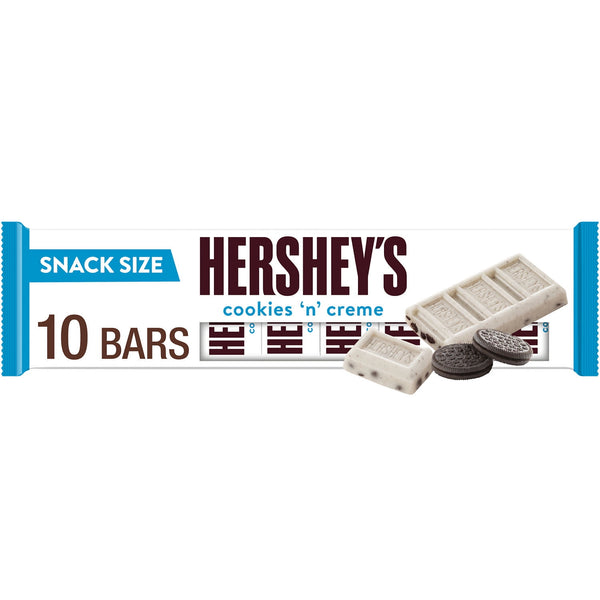 Hershey's 'n' Creme & Miniatures . · Galletas · 10 pzas · 1.28 kg · tamaño snack