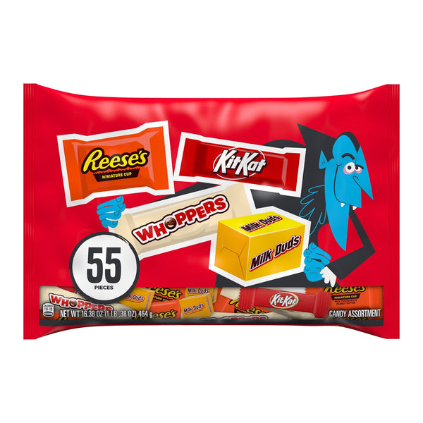 Hershey Assorted Halloween Variety · Caramelos · 55 pzas · 464 g
