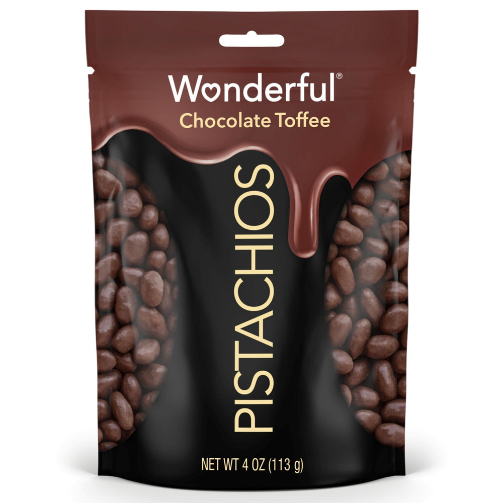 Wonderful Pistachios Chocolate Toffee · Caramelos · 113 g · bolsa